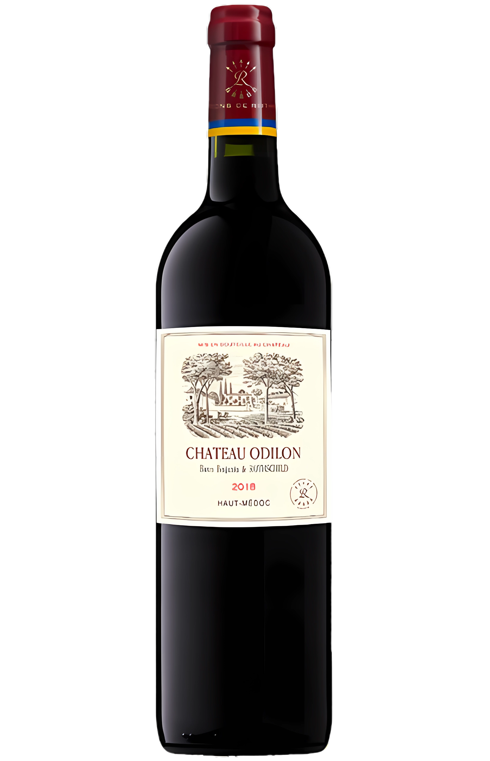 Château Odilon, vino tinto, vino merlot, vino cabernet